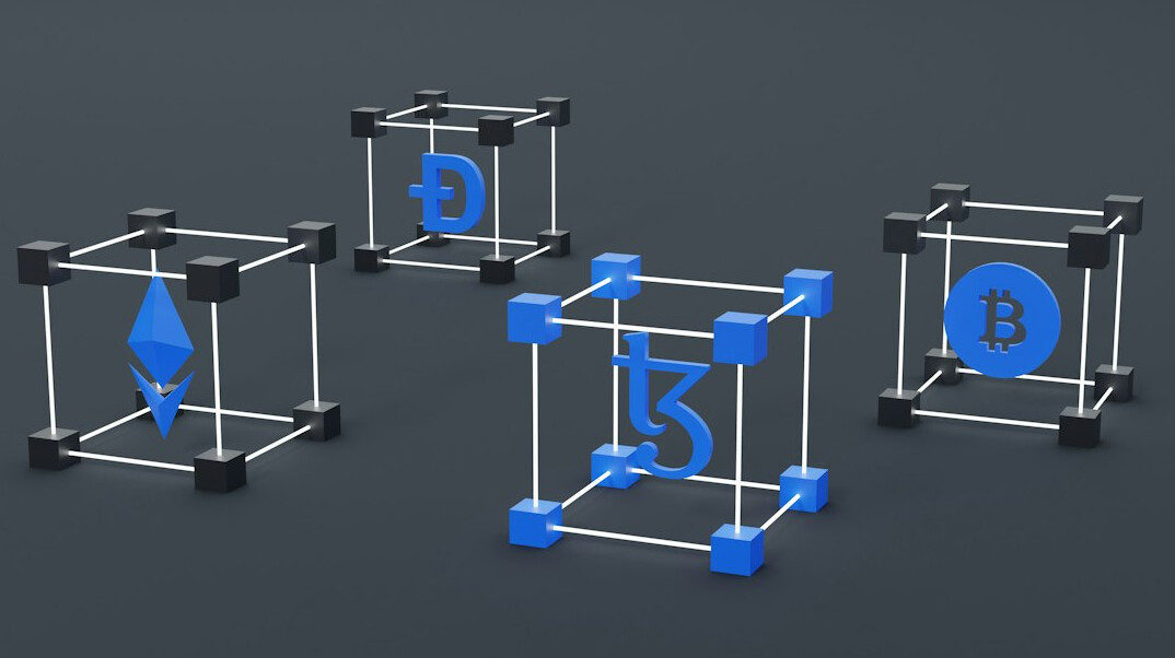 blockchain insurance concept